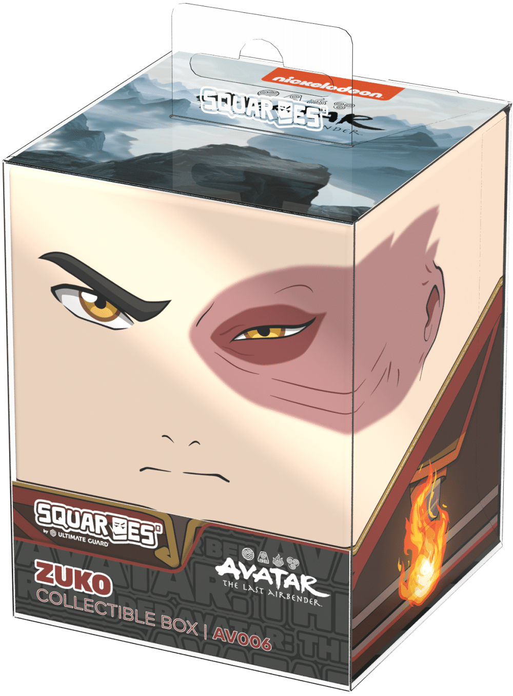 Squaroes Avatar: The Last Airbender Zuko 100+ Deck Box image 0